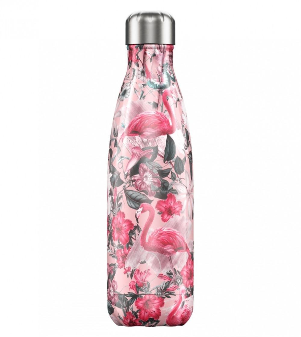 Botella flamingo rosa Chilly´s Bottle